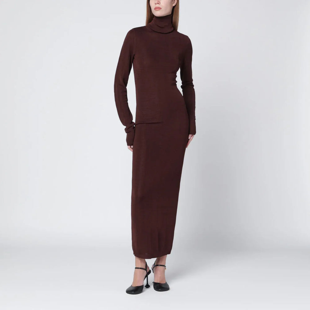 Entire Studios - Brown turtleneck dress Brand Shirts & Tops M/L