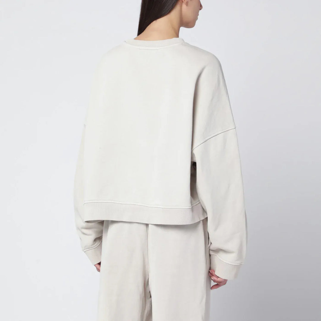 Entire Studios - Oversized white crewneck sweatshirt Brand Shirts &amp; Tops
