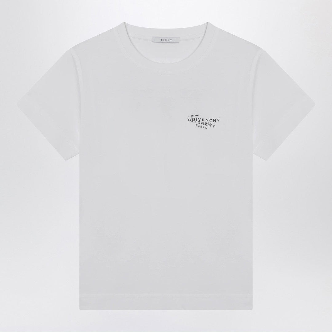 Shirts &amp; Tops Givenchy - White cotton T-shirt with logo print Brand