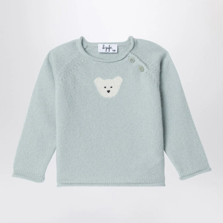 Il Gufo - Light green wool pullover Brand Shirts &amp; Tops 6M