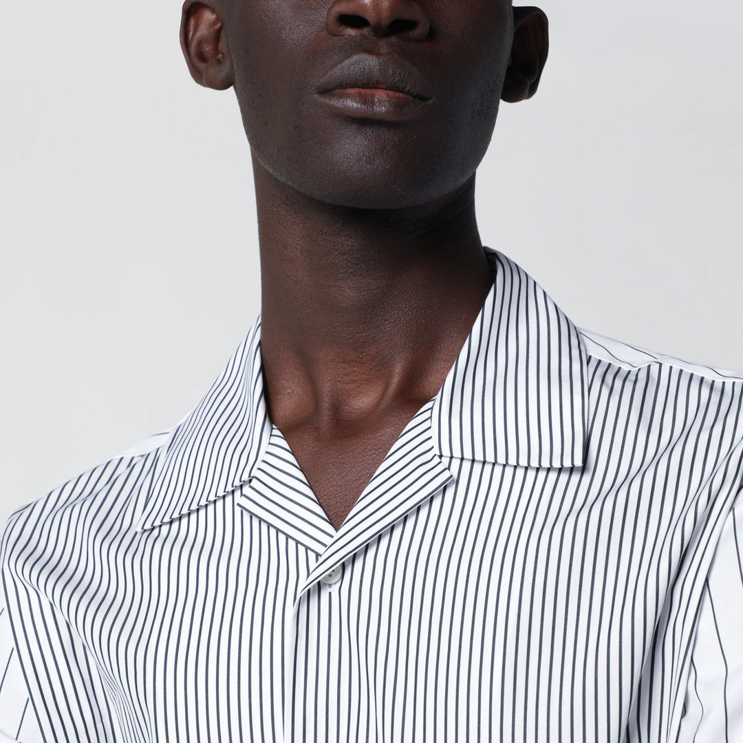 Jil Sander - Shirt in lightweight striped cotton Brand Shirts &amp; Tops