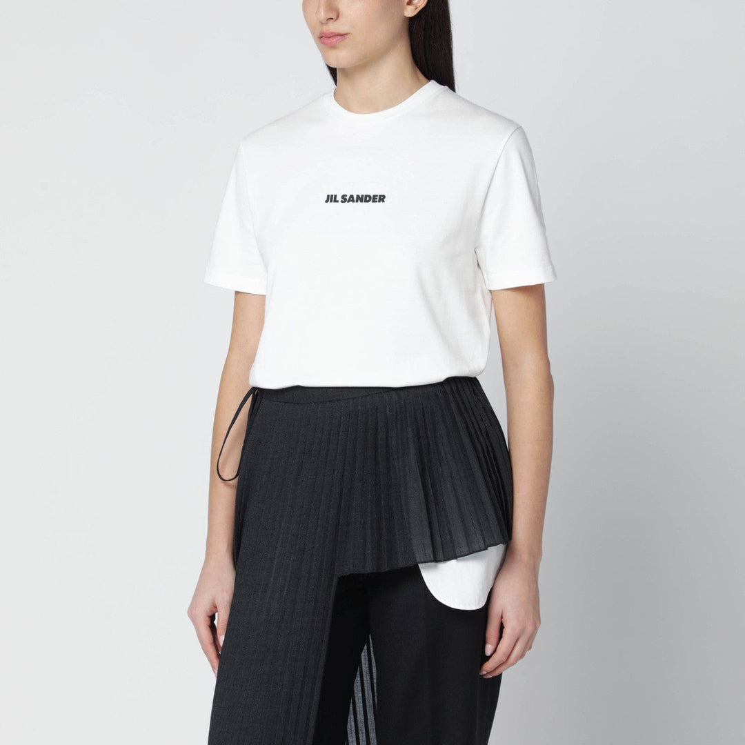 Shirts & Tops Jil Sander - White T-shirt with logo print Brand