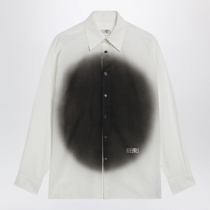 Shirts &amp; Tops MM6 Maison Margiela - White shirt with spray print Brand