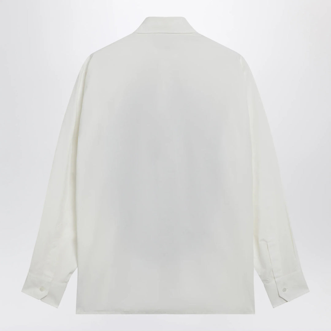 MM6 Maison Margiela - White shirt with spray print Brand Shirts &amp; Tops