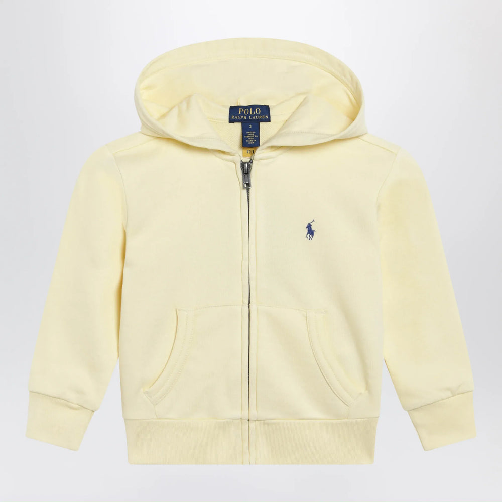 Polo Ralph Lauren - Light yellow zip hoodie Brand Shirts & Tops 2