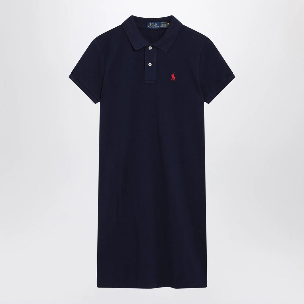 Polo Ralph Lauren - Mini abito a polo in cotone blu navy Brand Shirts & Tops M