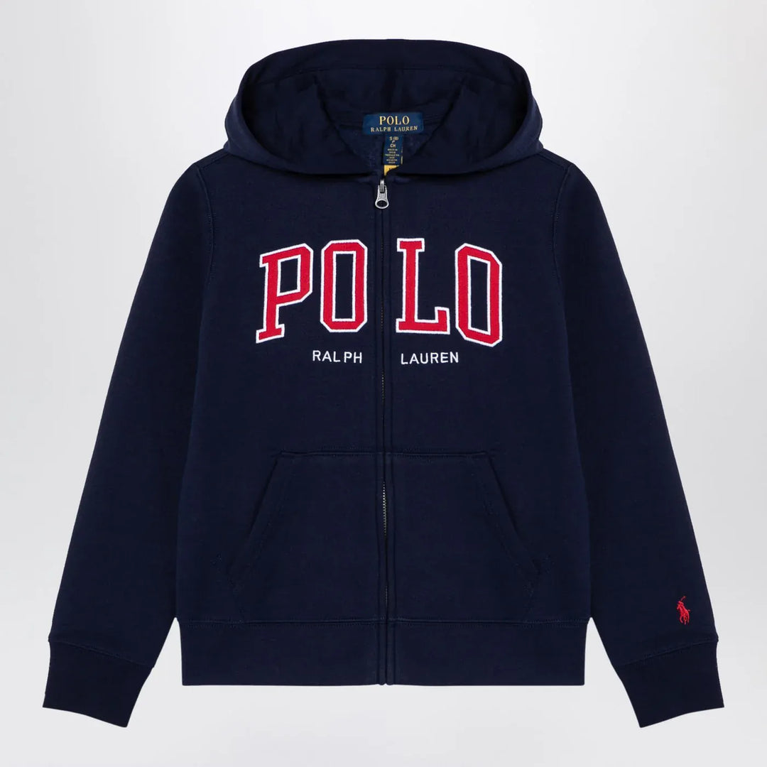 Polo Ralph Lauren - Navy blue cotton blend sweatshirt with logo Brand Shirts &amp; Tops S