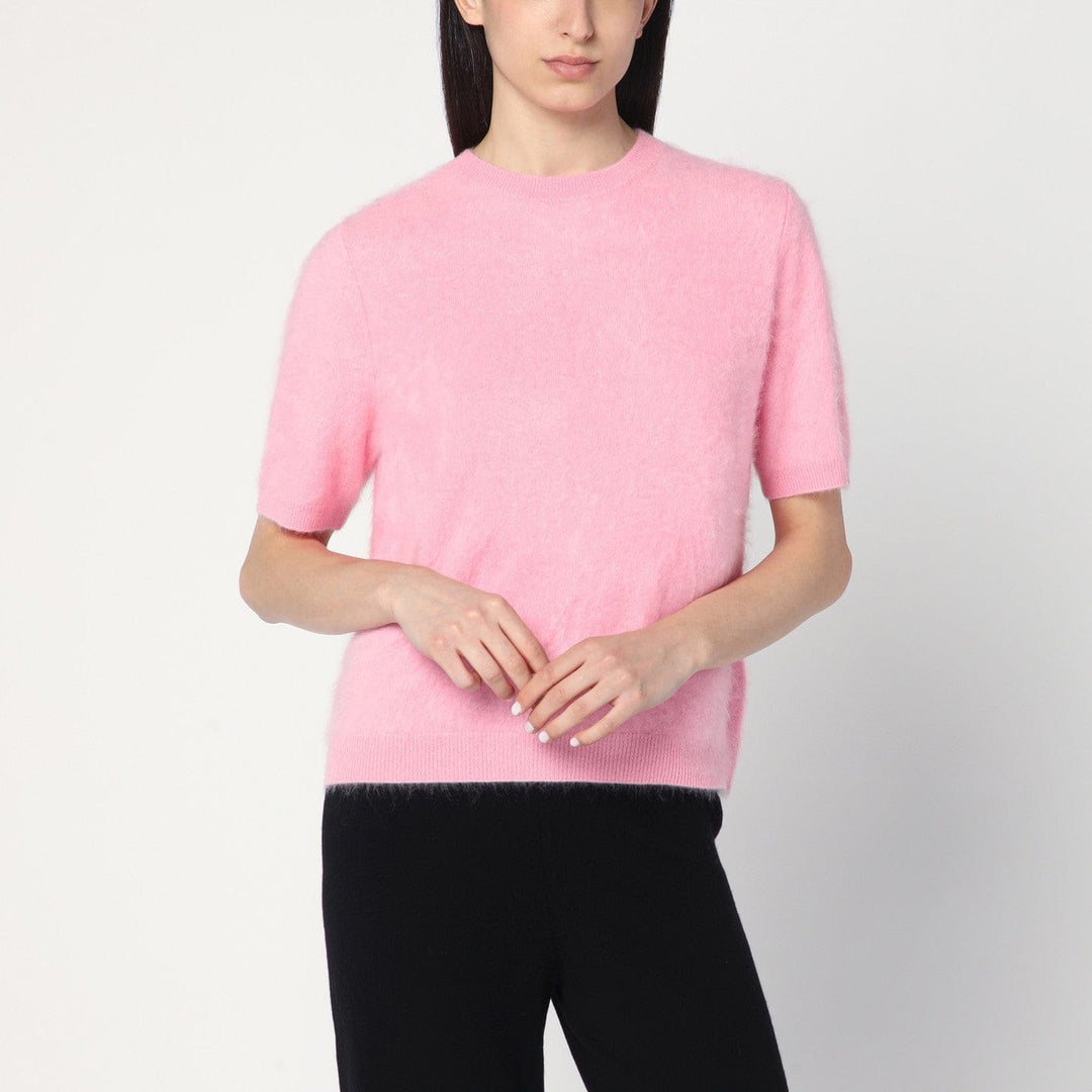 Shirts &amp; Tops L Soft Goat - Pink brushed cashmere sweater Brand