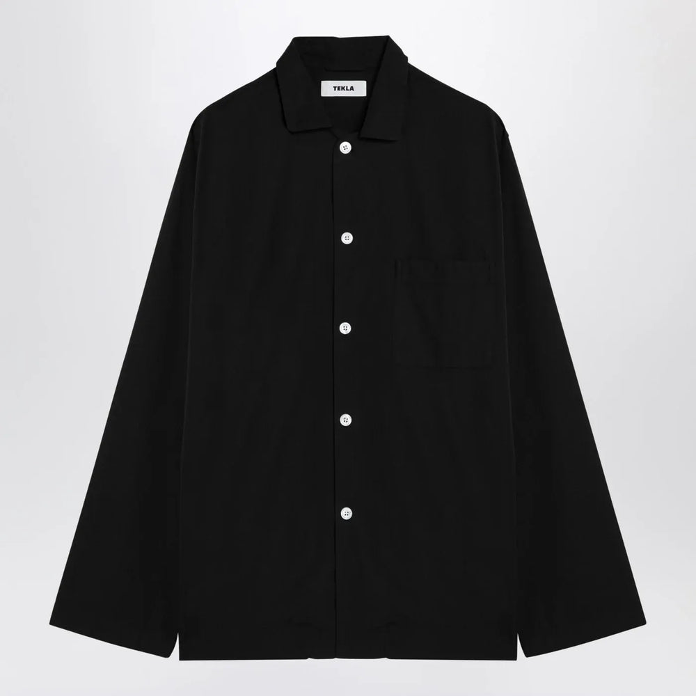 Tekla - Black pyjama shirt Brand Shirts & Tops S