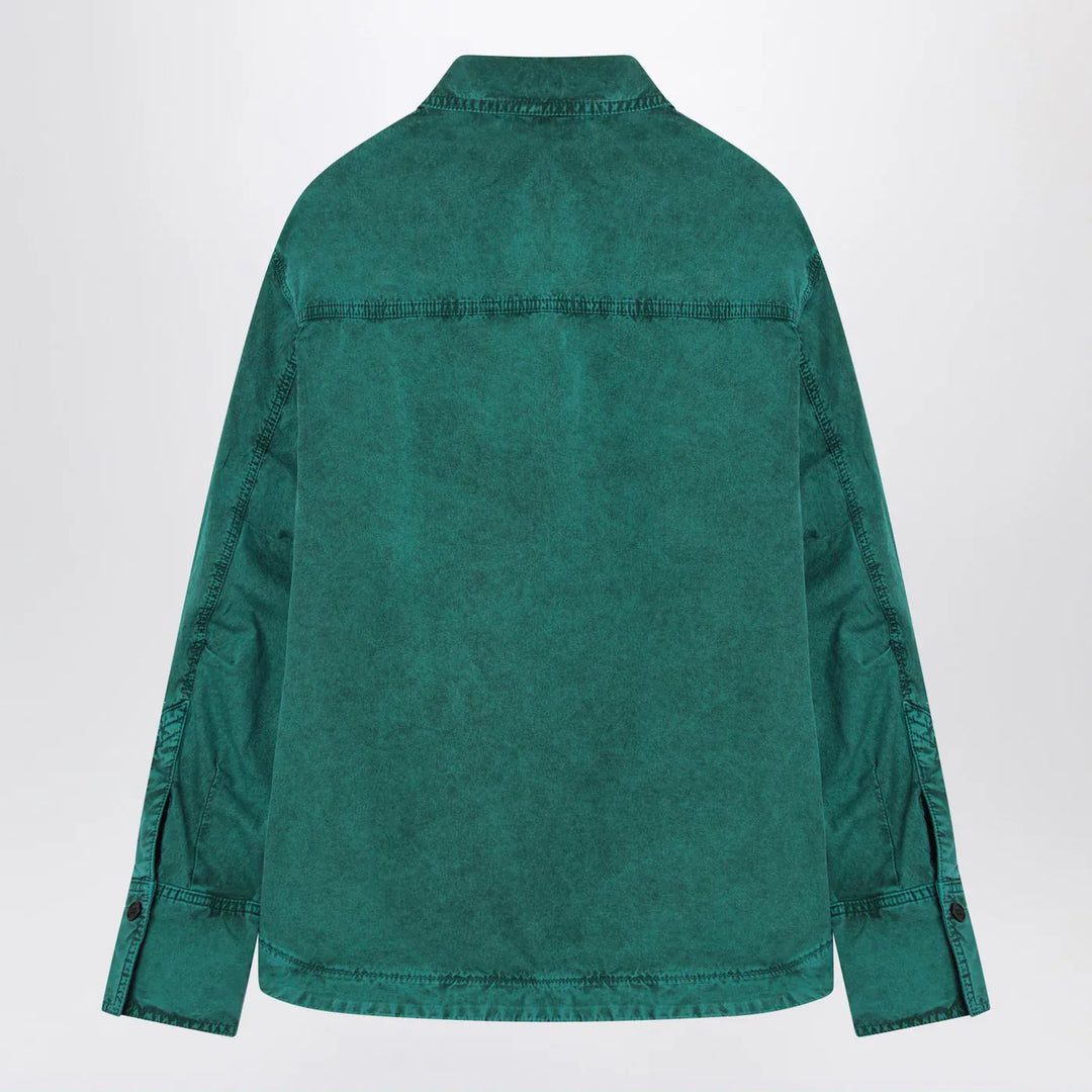 The Attico - Green cotton shirt Brand Shirts &amp; Tops