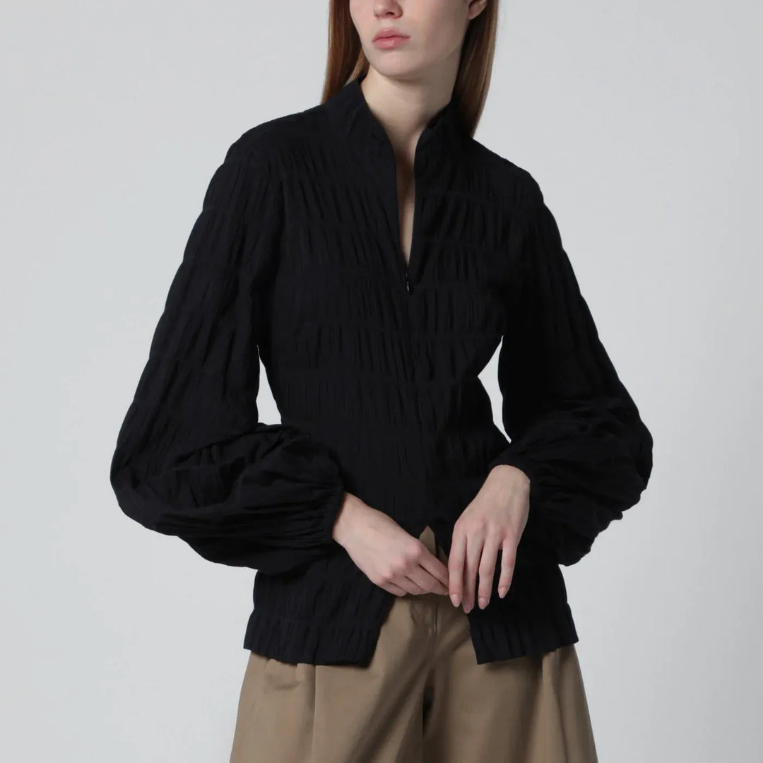 TheLatest - Dalila black shirt Brand Shirts &amp; Tops L