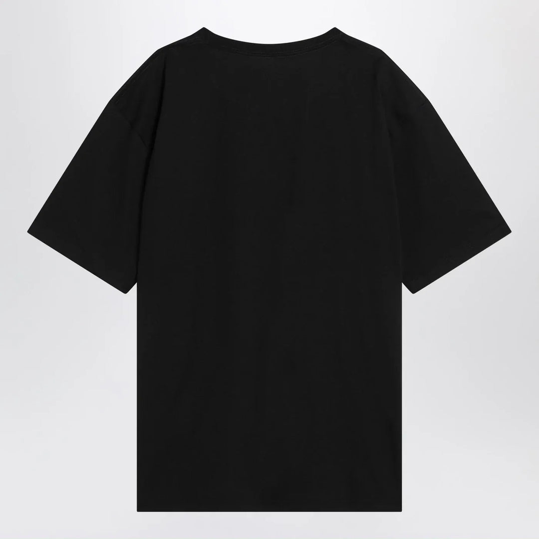 Valentino - Black T-shirt with Le Chat de la Maison print Brand Shirts &amp; Tops