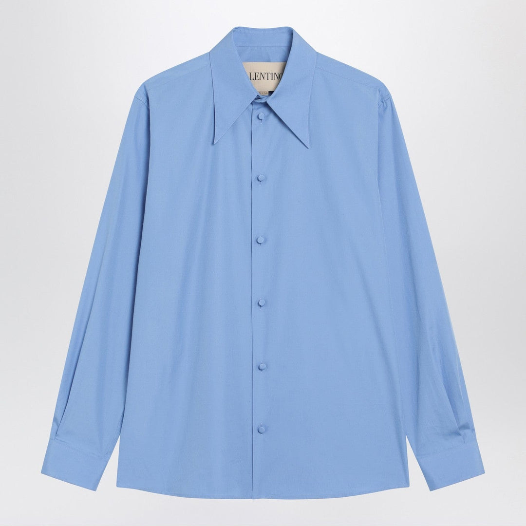 Shirts &amp; Tops 40 Valentino - Light blue cotton shirt Brand