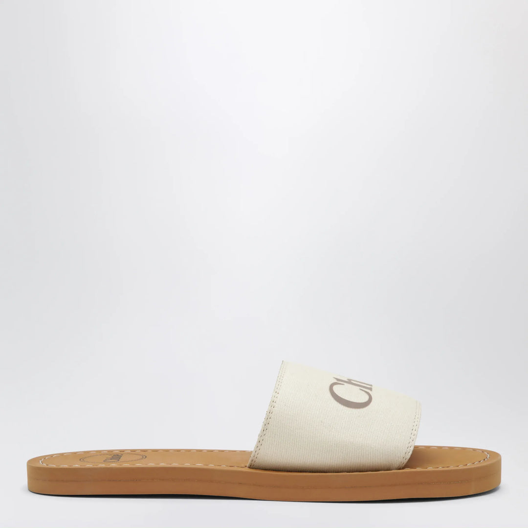 Chloé - White slides with logo Brand Shoes 38