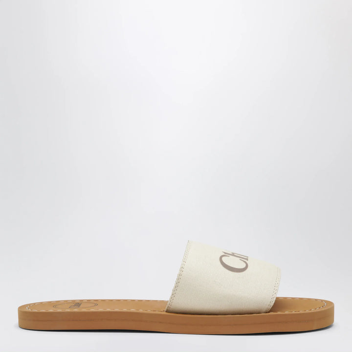 Chloé - White slides with logo Brand Shoes 38