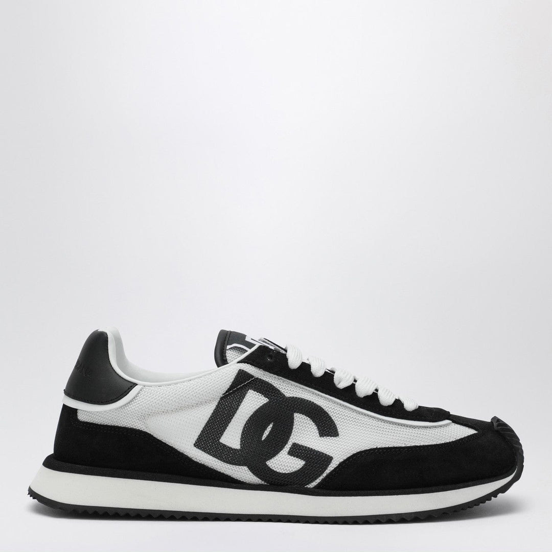Shoes Dolce&Gabbana - White and black DG Cushion sneakers Brand