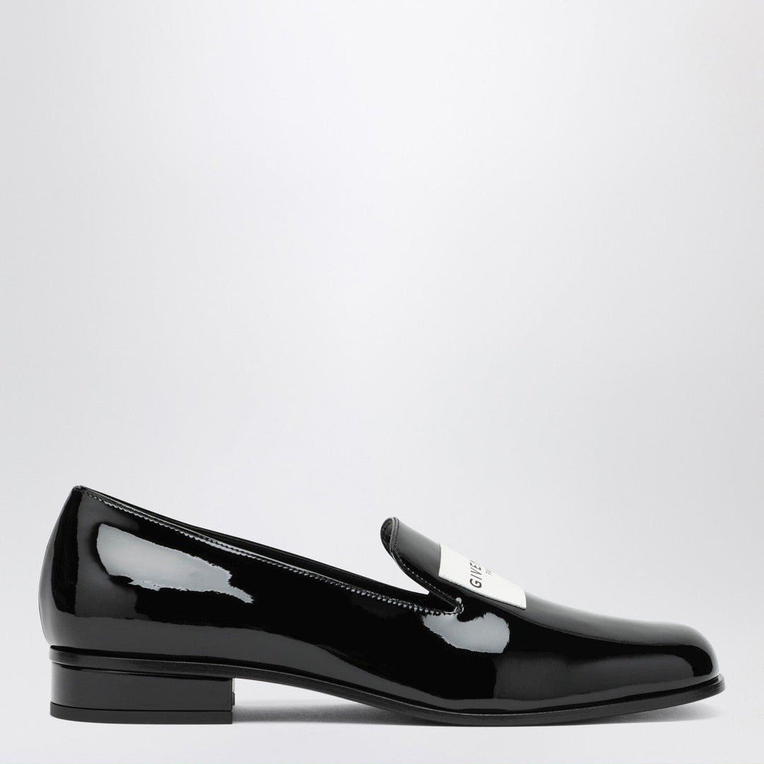 Shoes 37 IT Givenchy - Black patent leather tuxedo loafers Brand