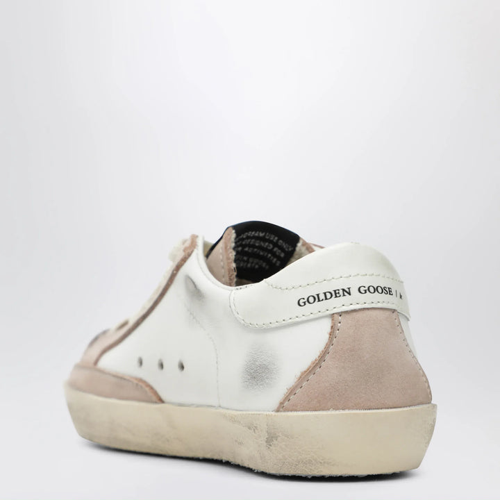 Golden Goose - Super-Star sneakers in white/pink/silver Brand Shoes