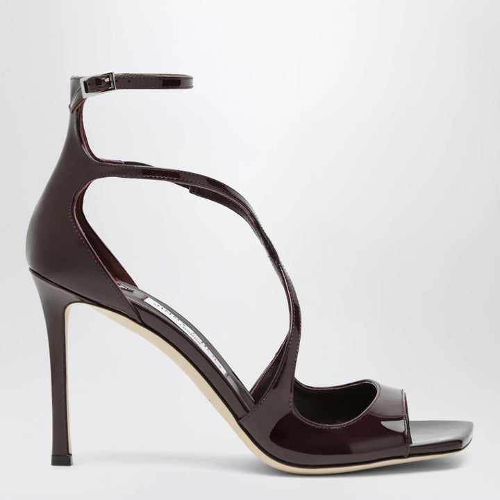 Jimmy Choo - Azia sandals in deep red patent leather Brand Shoes 36 IT