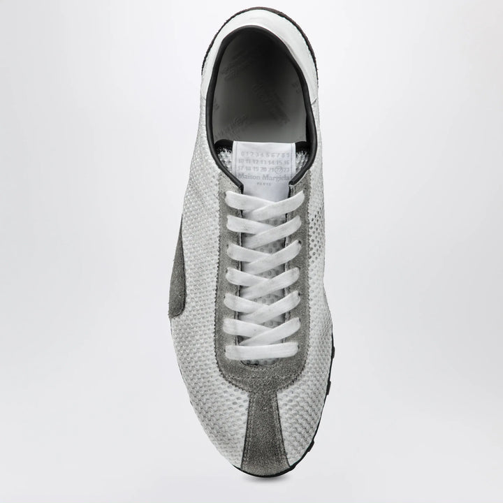 Maison Margiela - Sprinters white/grey vintage-effect Sneakers Brand Shoes