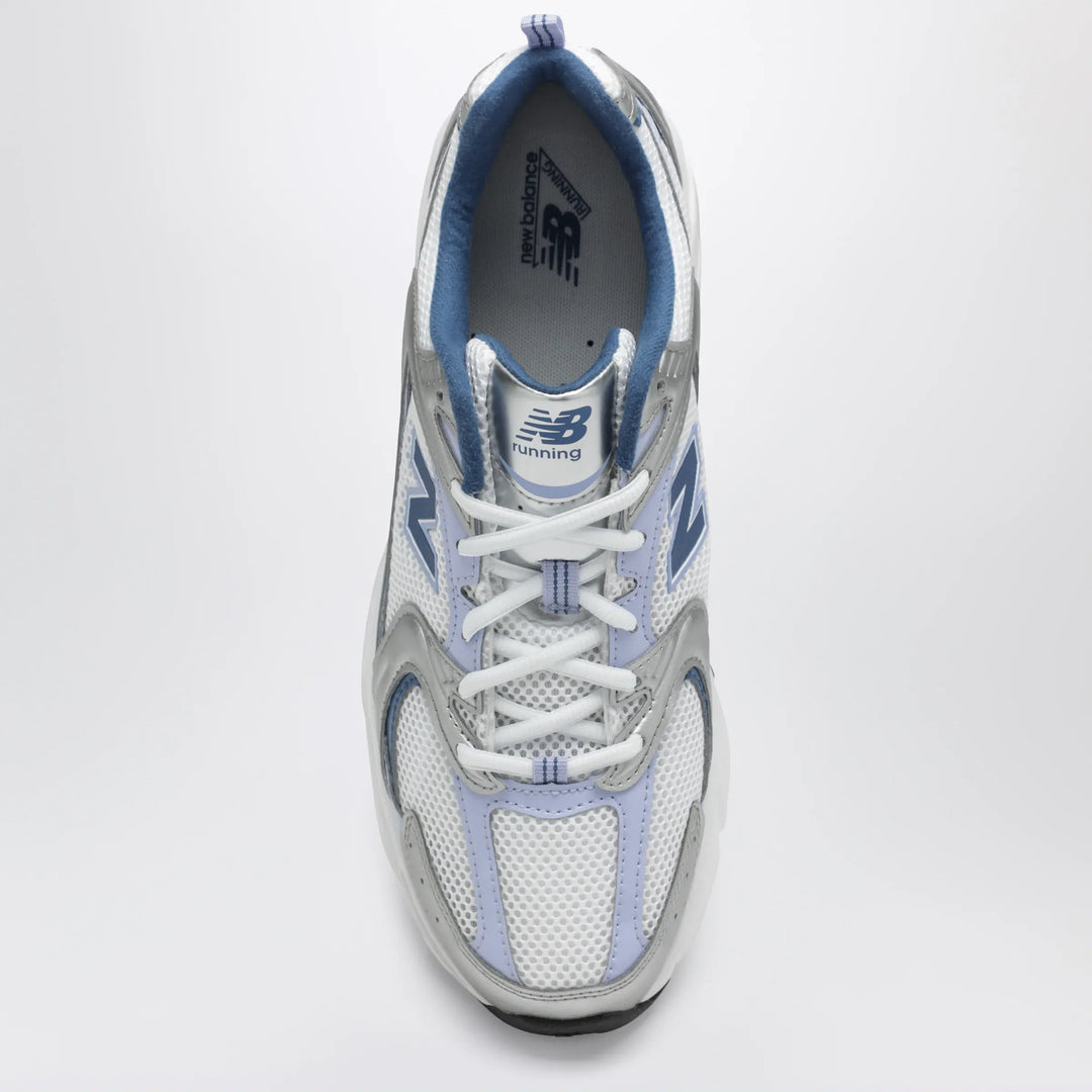 New Balance - 530 Sneakers in Silver Metallic / Daybreak / Magic Blue Brand Shoes