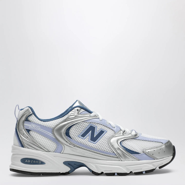 New Balance - 530 Sneakers in Silver Metallic / Daybreak / Magic Blue Brand Shoes 9 US