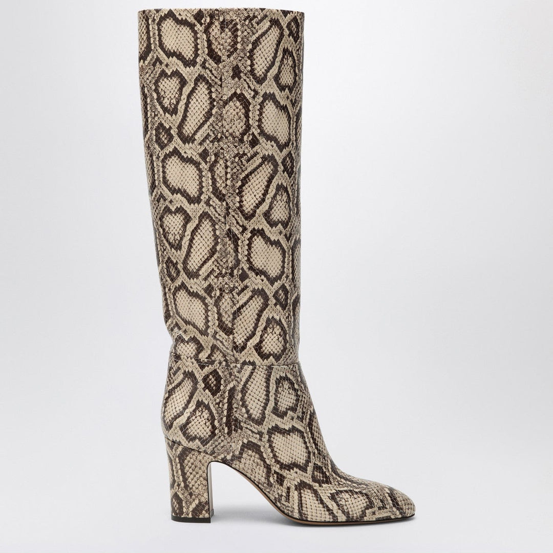 Shoes Paris Texas - Lavinia boots in python-printed leather Brand