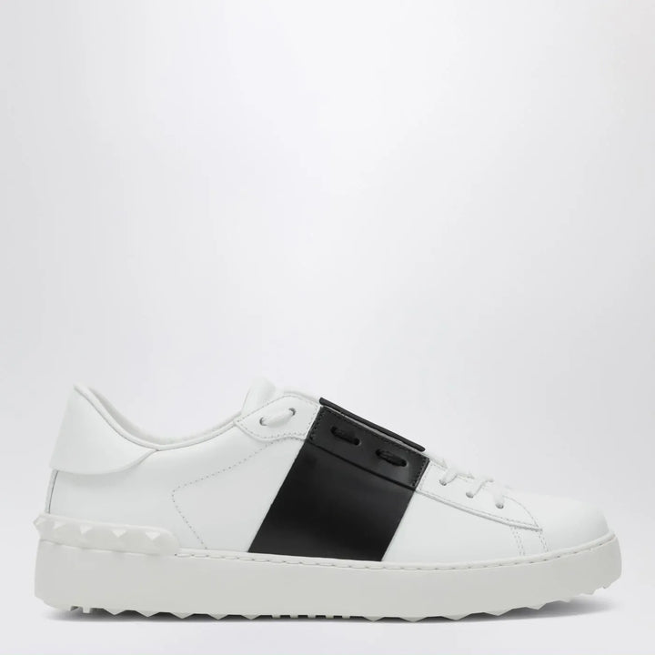 Valentino Garavani - White and black Open Sneakers Brand Shoes 40 IT