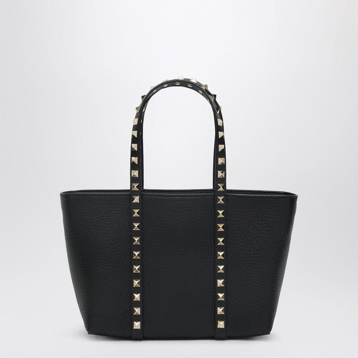 Valentino Garavani Shopper UNI Valentino Garavani Black Leather Mini Rockstud Tote Bag Valentino Garavani Black Leather Mini Rockstud Tote Bag Brand