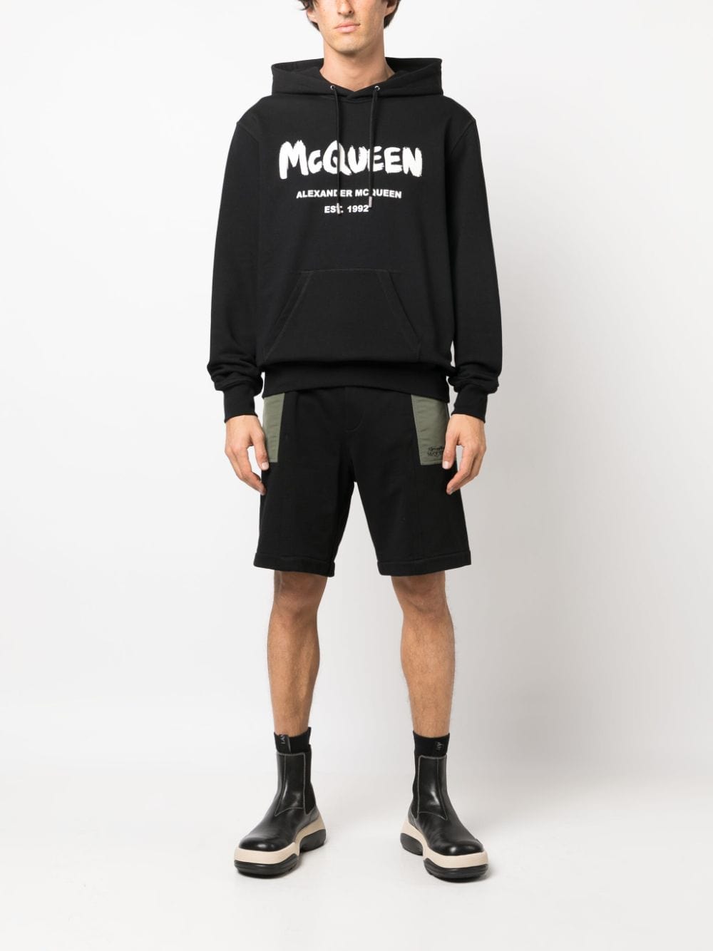 Alexander Mcqueen Short trousers S Alexander McQueen Shorts Black Alexander McQueen Shorts Black Brand