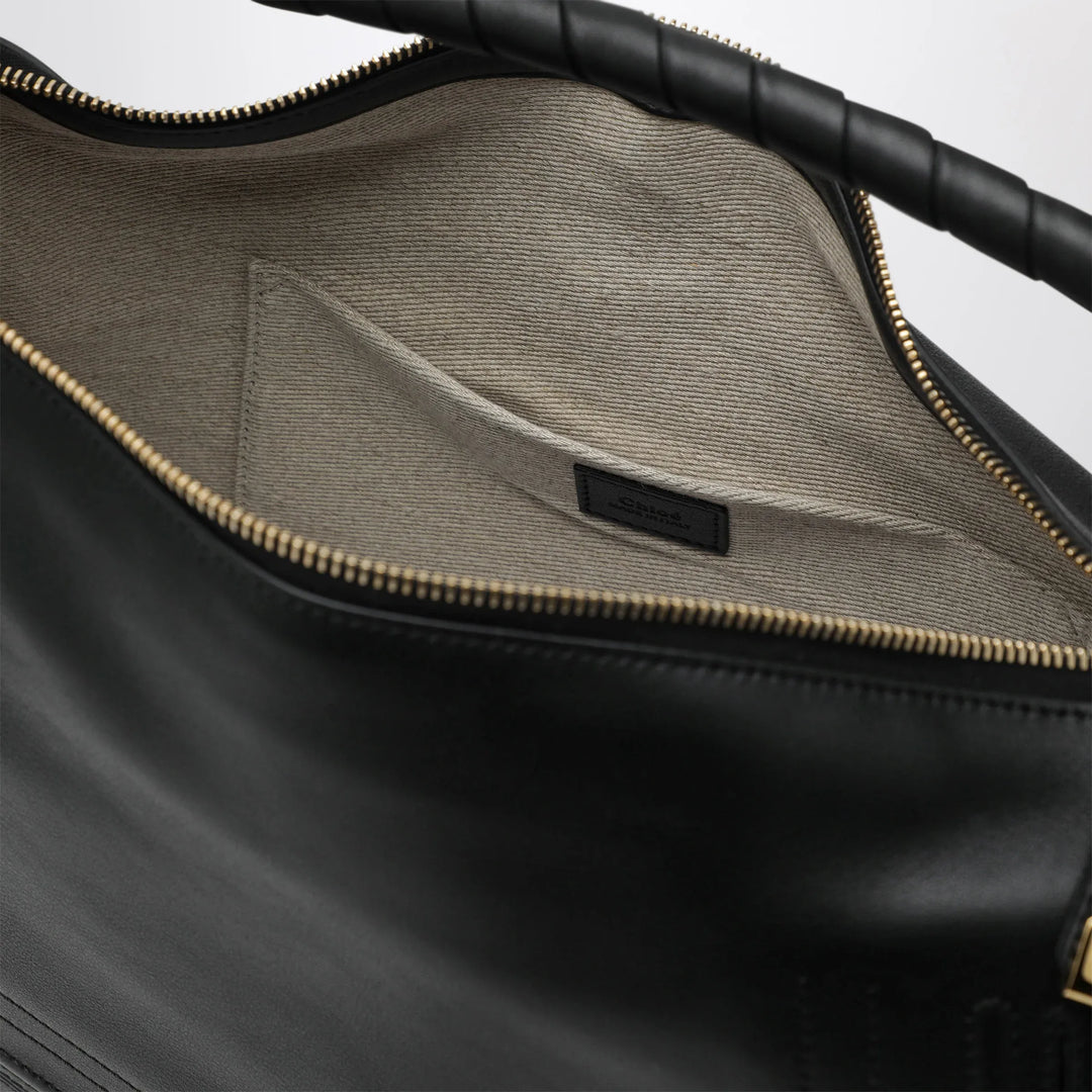 Chloé - Black leather Marcie shoulder bag Brand Shoulder Bag U