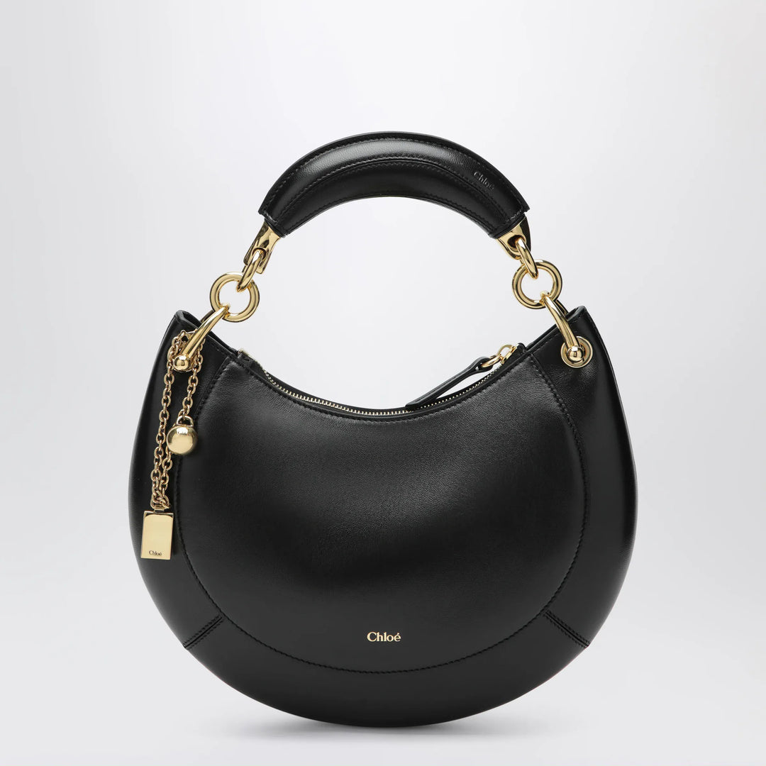 Chloé - Black leather Marcie shoulder bag Brand Shoulder Bag U
