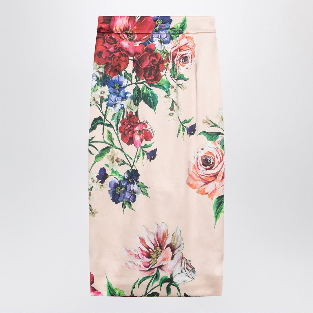 Skirts 40  IT Dolce&Gabbana - Longuette skirt with floral print Brand