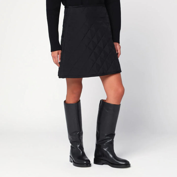 Jil Sander - Black quilted skirt Brand Skirts