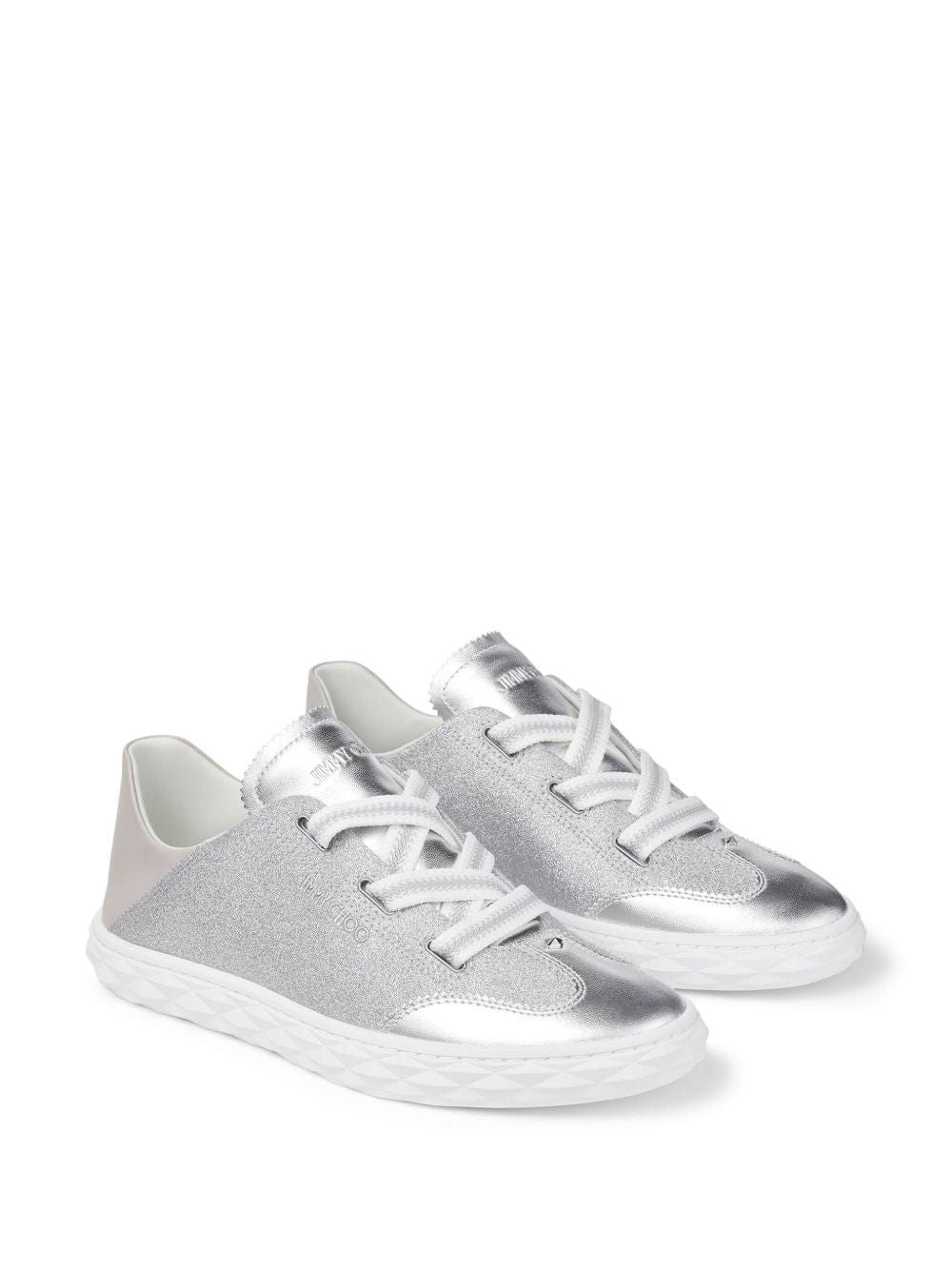 Jimmy Choo Sneakers 41 Jimmy Choo Sneakers Silver Jimmy Choo Silver Sneakers – Sleek &amp; Stylish Footwear Brand