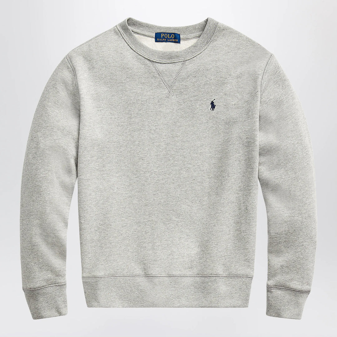 Polo Ralph Lauren - Grey cotton-blend sweatshirt Brand Sweatshirt S