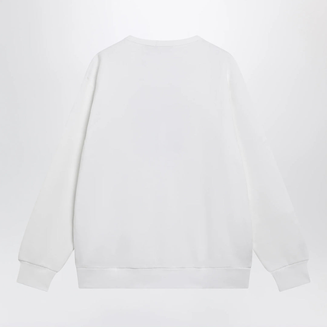 Polo Ralph Lauren - White sweatshirt with logo embroidery Brand Sweatshirt