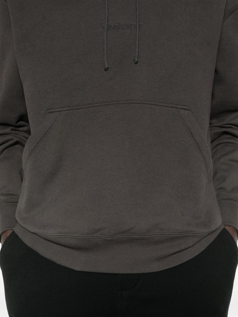 Saint Laurent Topwear Saint Laurent Sweaters Grey Saint Laurent Grey Sweater – Minimalist Luxury Brand