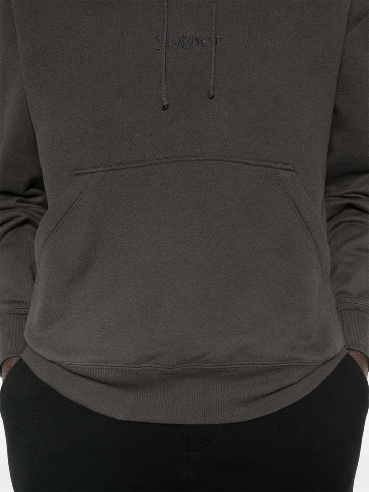 Saint Laurent Topwear Saint Laurent Sweaters Grey Saint Laurent Grey Sweater – Minimalist Luxury Brand