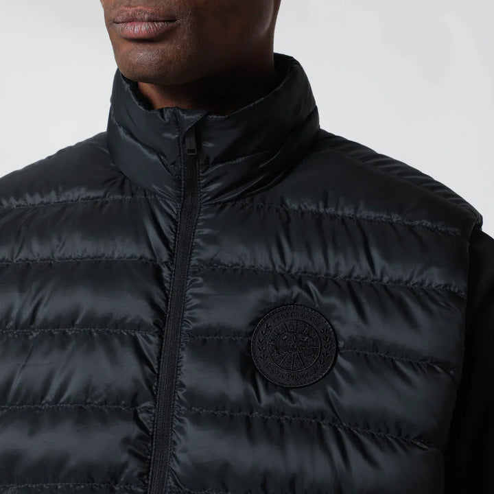 Canada Goose - Black padded zip-up gilet Brand Vests