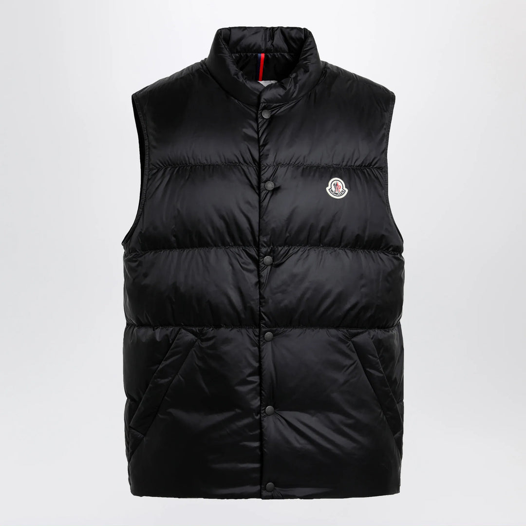Moncler - Tuquerouye down-filled vest in black Brand Vests 2