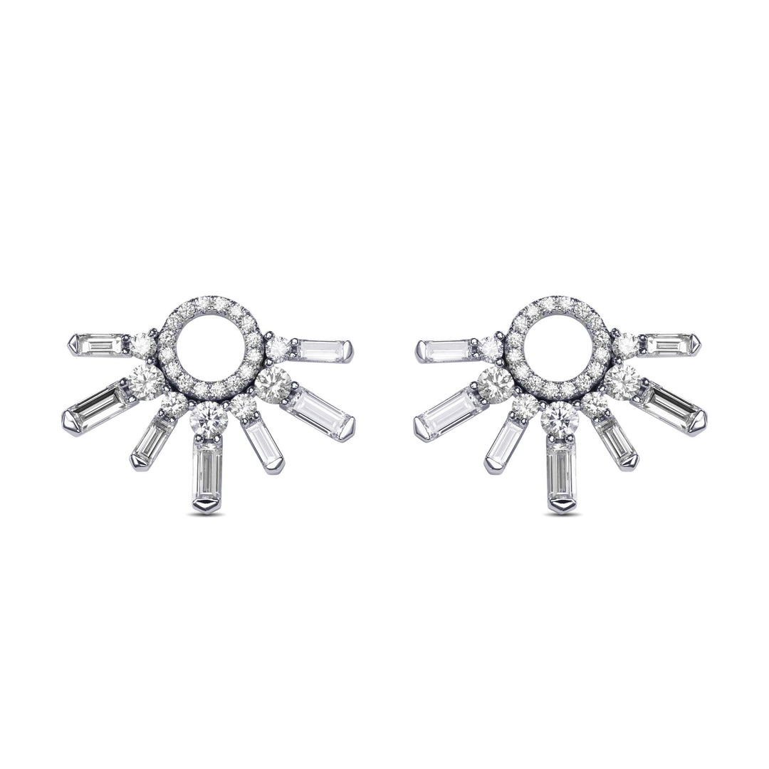 Leibish AURORA -Diamond Earrings