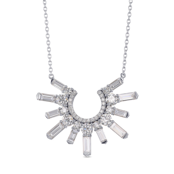 Leibish AURORA - Diamond Pendant