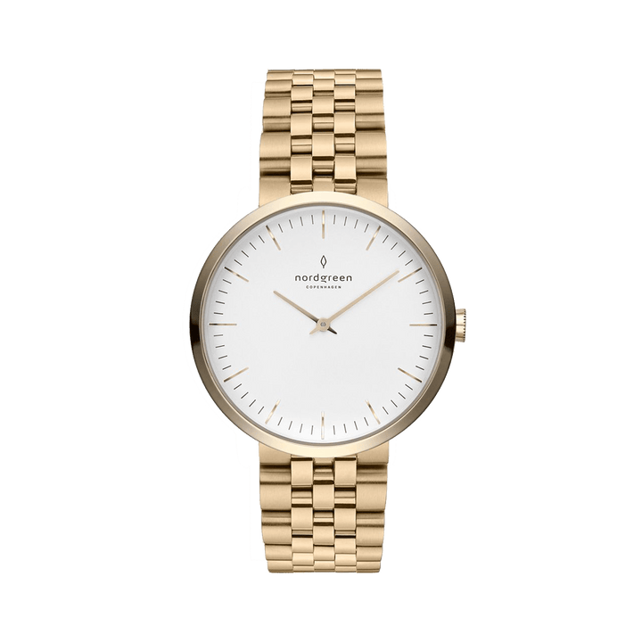 Nordgreen Watch Nordgreen Infinity 32mm Women's Gold Dress Watch Brand